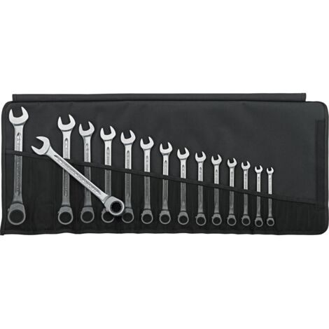 Stahlwille 17/15 Ringratschenschlüssel-Satz 8-24mm 8 9 10 11 12 13 14 15 16 17 18 19 21 22 24 mm