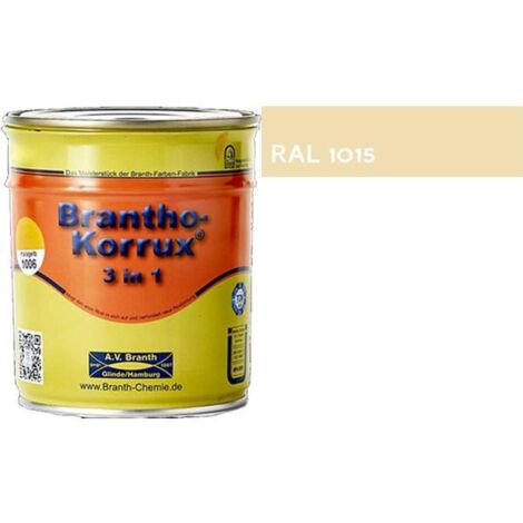 Brantho Korrux 3in1 Rostschutzfarbe - Primer, Rostschutz und Lack