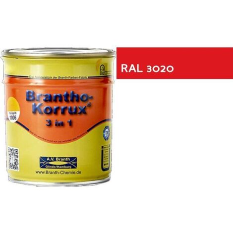 Brantho Korrux 3in1 Rostschutzfarbe - Primer, Rostschutz und Lack