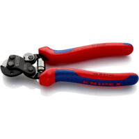 KNIPEX 95 62 160 SB Drahtseilschere auch für hochfeste Drahtseile mit Mehrkomponenten-Hüllen brüniert 160 mm