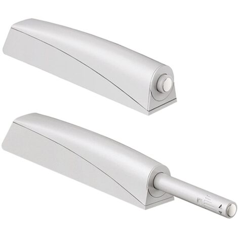 Push to Open Amortisseur Porte Placard 2 Pièces Loquet Magnetique Push Open Poussoir Placard Fermeture Magnétiques pour Armoire Systeme Push to Open Amortisseur Tiroir