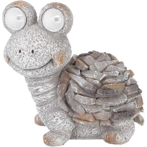 Figurine nergie Solaire ext¨Rieure d¨corative Ornement de Tortue en r¨sine de Lumi¨¨re pour Jardin de pelouse (1/4)