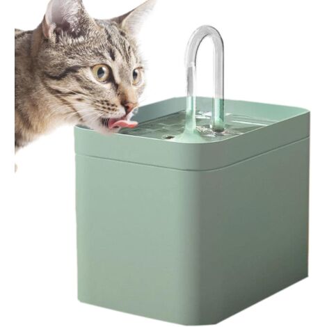 Ineasicer Fontaine À Eau pour Chat, Ultra Silencieuse 1.5 L Fontaine A Eau, Chat Fontaine d'eau pour Animaux De Compagnie avec Filtre pour Chats Oiseaux Chiens (1/4)