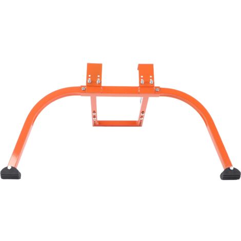 Stabilisateur d'échelle en acier Crochet de toit pour échelle en acier pour l'escalade Peinture Orange (1/5)
