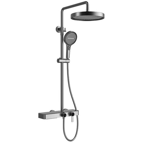 Ensemble de douche de salle de bain à température constante, robinet de baignoire-douche intelligent avec affichage numérique