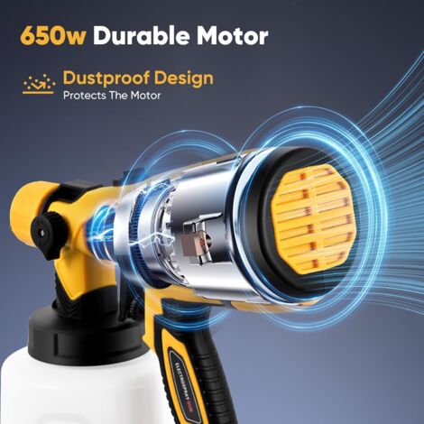 Pistolet à Peinture Airless WABROTECH - Pour Plafonds Et Murs - 250 Bar - Neuf
