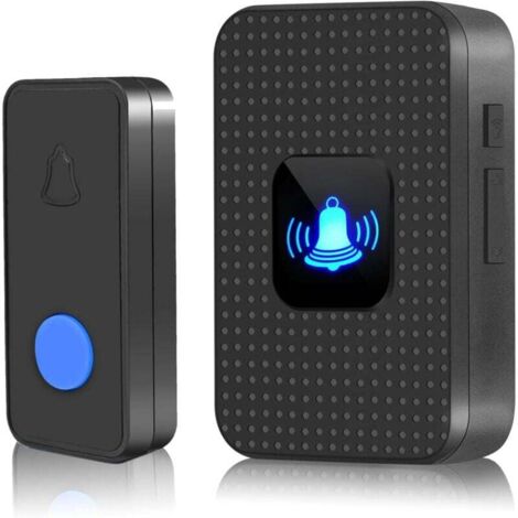 SONNETTE PORTE SANS Fil 400 Mètres TECKNET Étanche Carillon Electronique 38 Mé EUR 44,00 - FR