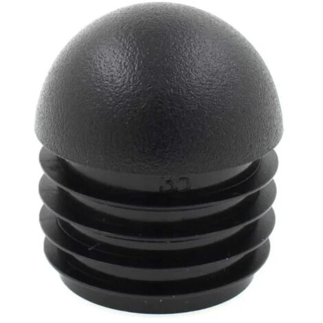 16 Pièces - Toutes Tailles - Inserts Bombés en Tube Rond Embouts Bouchons Bouchons pour Pieds de Meubles de Chaise de Table (22mm) (1/4)