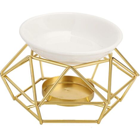 Elegant nid d'oiseau chandelier, plaque chauffante, réchauffeur de parfum, aromathérapie, cire, bougie, brûleur de tarte, diffuseur domestique, chambre à coucher