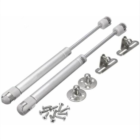 2PCS vérins à gaz 80N verin meuble hydraulique ressort amortisseurs à gaz d'origine porte armoire de cuisine Bras pneumatique pour levage de porte armoire meuble cuisine amortisseur charniè (1/5)