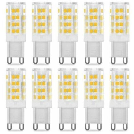 Ampoule LED G9 5W, lumière blanche 6000-6500k, AC110/240V, 1549mm, 10pcs (1/4)