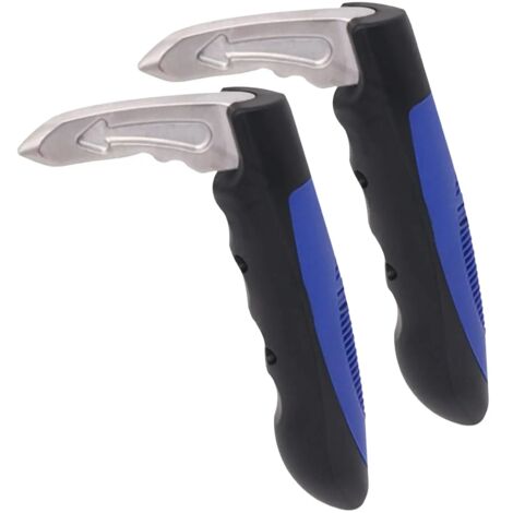 Aide à l'entrée de voiture pour personnes âgées, aide à la sortie de voiture, pour personnes âgées, 2pièce (bleu) (1/5)