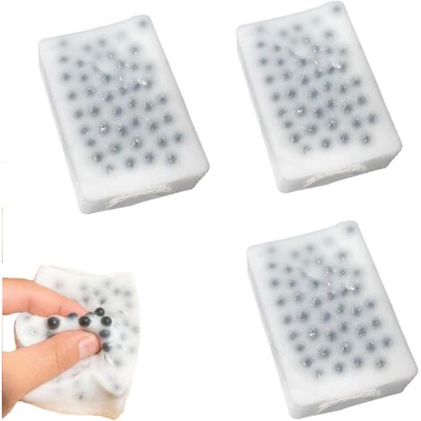 Lot de 3 jouets sensoriels anti-stress pour adultes, jouet à boutons pression pour soulager l'anxiété, le bureau et les voyages