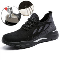 Chaussures de sécurité pour hommes, chaussures de travail légères pour femmes, chaussures de sport, chaussures de travail EU 43