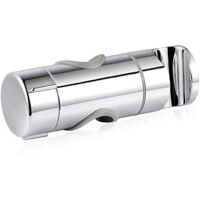 Langray – Support douche à main réglable 19-25mm – ABS chromé – Installation facile sans outils – Conception à baïonnette pivotante