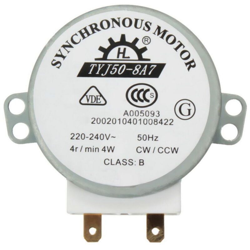Moteur Électrique AC 90W Avec Réducteur 50:1 - 220V Monophasé, Régulateur De Vitesse - Pour Machines, Automatisation