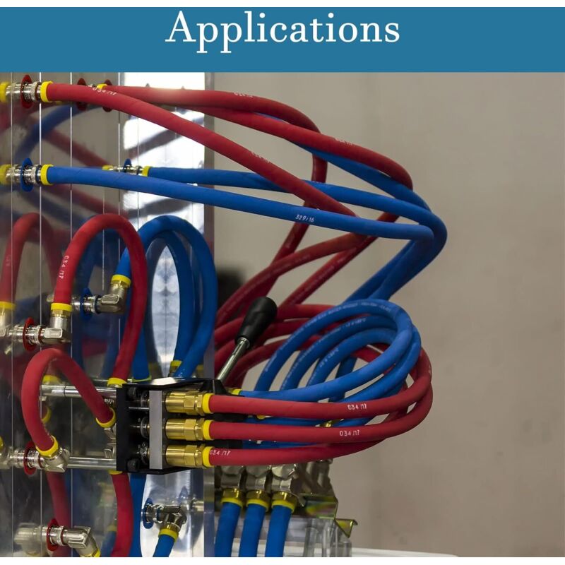 EJ.life Raccord Cannelé G1/2 Filetage Femelle Laiton Coude Tuyau Barb