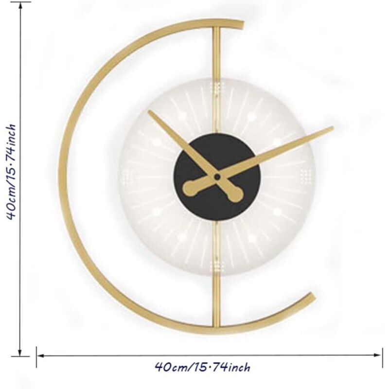 Horloge Murale Numérique LED 3D KOSUMOSU - 24,6 Cm, Télécommande, Température, Veilleuse Réglable