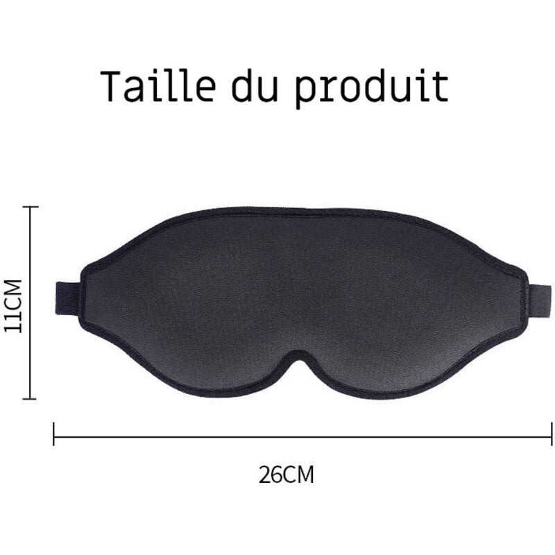 Ahlsen Masque De Nuit Occultant Pour Hommes & Femmes, Masque De Sommeil