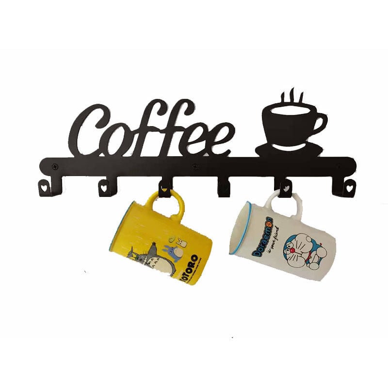 Tasse The Lot De 2 Crochets De Rangement Pour Lunettes, Ustensiles De Cuisine, Dent Et U00e9charpe, Crochet Infu00e9rieur Porte Tasse Suspendue
