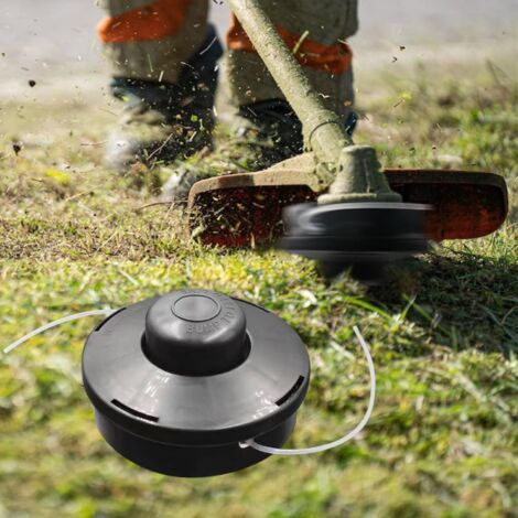 Lot De 2 Têtes De Débroussailleuse De Rechange Compatibles Avec Les