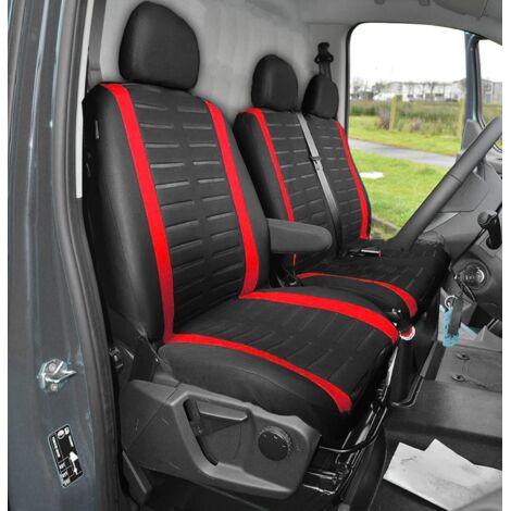 Accesorionline Housses de siège conducteur pour VW Crafter - Tissu de qualité supérieure
