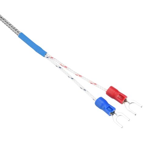 Sonde Thermocouple Type K Filetage M8 – Acier Inoxydable 0-800°C | Industrie Chimique Laboratoire Traitement Thermique