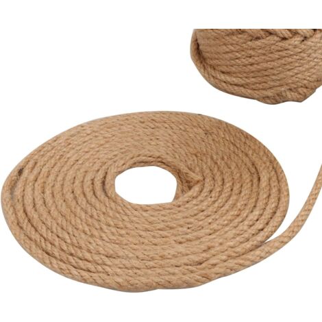 100 M De Ficelle De Jute Naturelle De 2 Mm Pour Emballage Cadeau