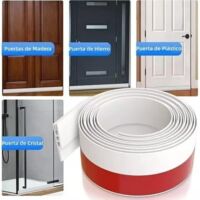 Joint D'étanchéité Autocollante, 6M Joint Brosse Pour Porte Fenetre, Bande De Brosse Anti-poussière, Gris - Bricolage