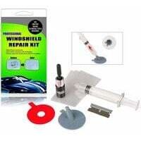 Kit de réparation de pare-brise, kit d'outils de réparation de pare-brise, kit de réparation de pare-brise de voiture à faire soi-même, avec résine de réparation de pare-brise pour la réparation des é