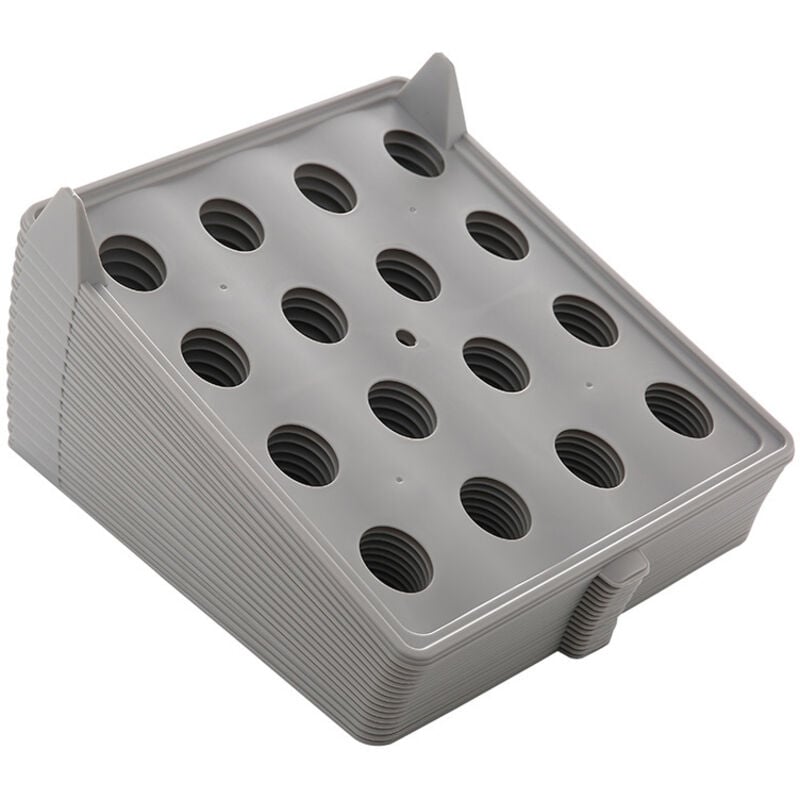 Lot De 12 Cintres En Plastique Robuste Avec Pinces Pour Robes