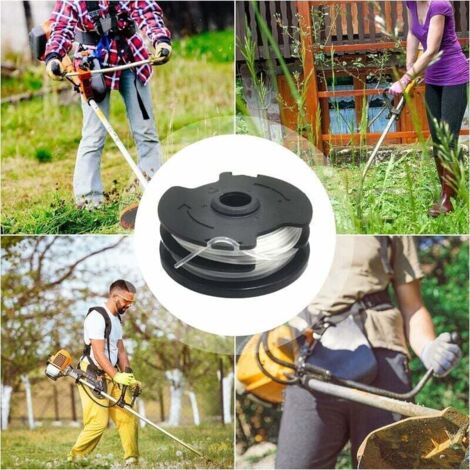 8 Bobine Filo Per Tagliaerba Parkside - 1.6mm, 10m, Compatibile PRT 550, PRTA 20-Li