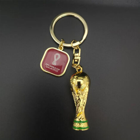 Porte-clés Trophée Coupe Du Monde En Métal - Souvenir Collector - Neuf ACS