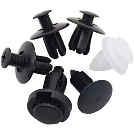 60 Pièces Clips De Fixation Voiture Clips De Fixation Voiture Plastique Quatr