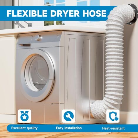 Conduit Chauffage En Feuille D'aluminium 60mm - Longueur 200cm Extensible - Pour Chauffage Diesel, Prise D'air Chaud