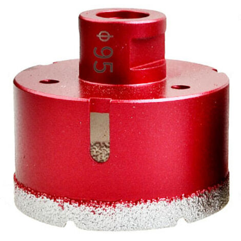 Foret trépan diamant pour percer le carrelage ou le verre, diamètre 20 mm