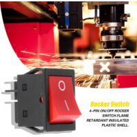 Interrupteur à Deux Vitesses Interrupteur à Bascule KCD4 30A/35A 4 Broches - Pour Machine à Souder électrique Interrupteur électrique 35A