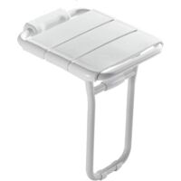 Shower Seats,Shower Stool Bathroom Folding Stool Wall Chair Shower Room Bath Stool Bathroom Aluminum Alloy Maximum Load Capacity 175Kg Bath Chair Apply to Elderly,Senior,Handicap