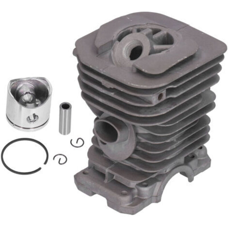 Kit cylindre-piston 38mm pour tronçonneuse Husqvarna 136 137 141 – Aluminium durable – Remplacement performant pour coupe précise - 5