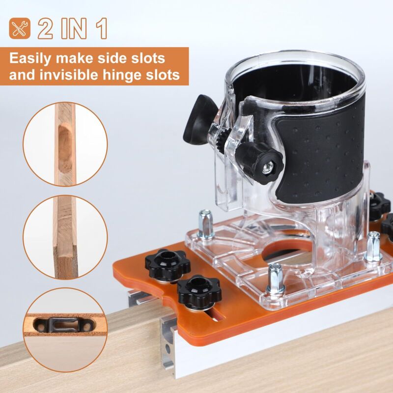 Base De Fraisage Pour Le Travail Du Bois, Support à Fente