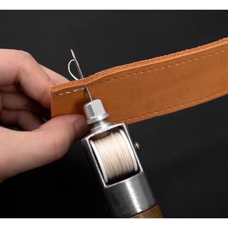 Kit D'alêne De Couture Professionnel Pour Cuir, Outils De Couture à La Main Pour Projets De Bricolage En Cuir, Tissu
