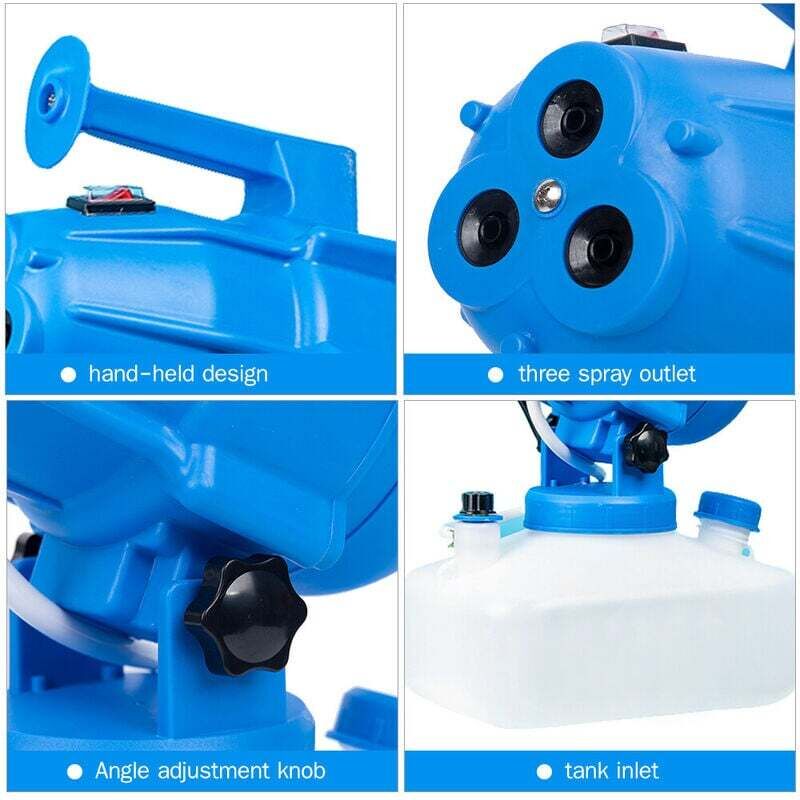 Pulvérisateur Atomiseur Portable Sans Fil - Brume Nanométrique | Pour Maison, Voiture, Soins Cheveux - 300ml