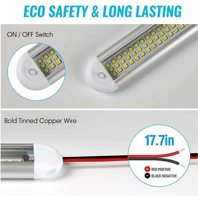 Lot De 10 LED Pré-câblées 12V, 5mm, Câble 20cm - Pour Bricolage électronique, Signalisation