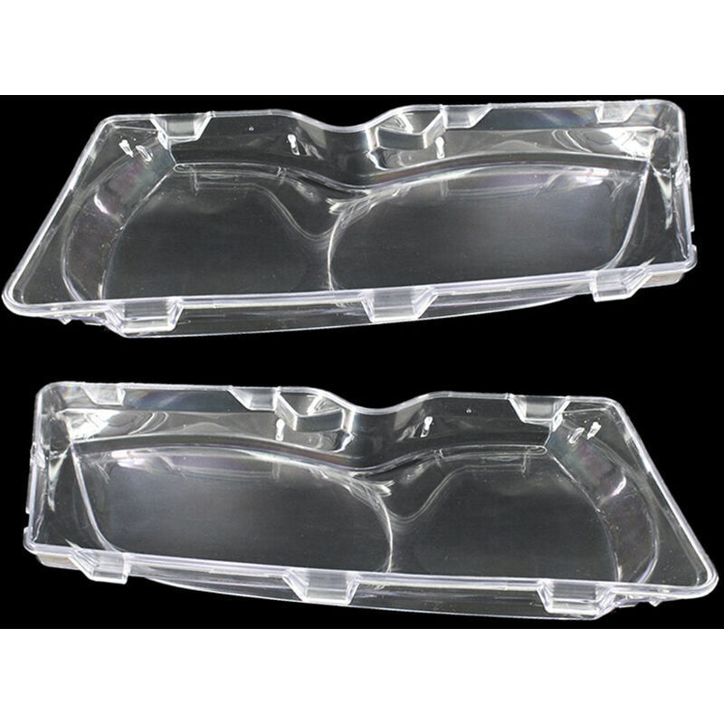 2 Phares Abat-jour En Verre Pour E46 4D 320i/325i/330i 02-05 - Remplacement Transparent