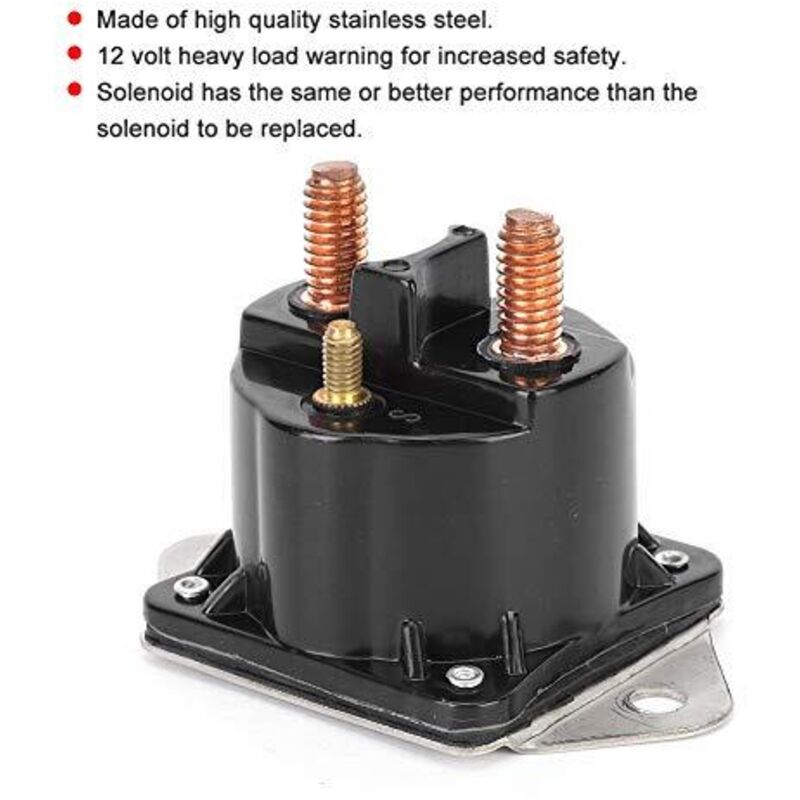 Relais Solénoïde Treuil 4 Bornes 12V – Compatible Johnson Evinrude B80 SW275, Remplacement Fiable