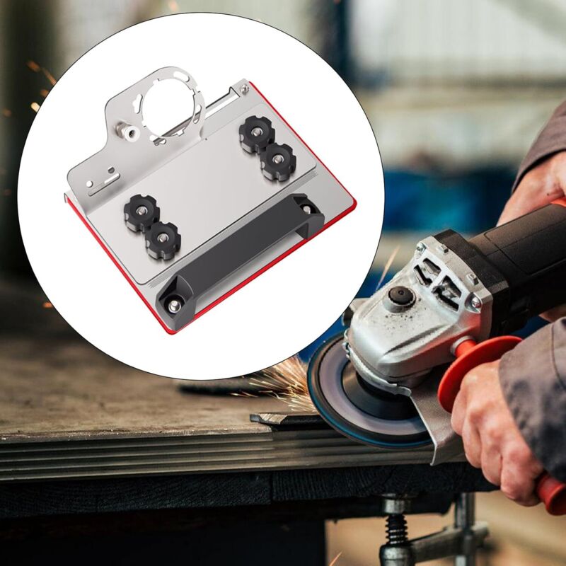 Support De Meuleuse Coudée Pour Carrelage à Chanfreiner à 45° Pour Couper 45 Degrés En Céramique, Pierre Chanfreinée, Outil De Chanfrein Réglable