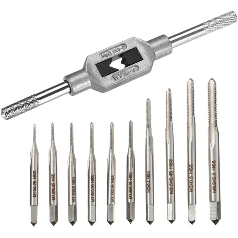 tarauds filieres, filetages standards, coffret de m 6 à m 24 - Bgs