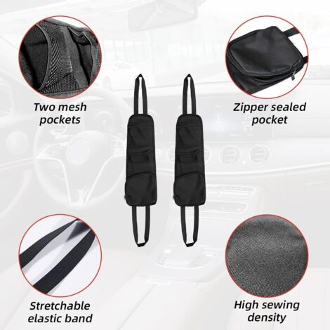 Accessoires de Voiture Intérieur Organisateur de Coffre de Voiture Boîte de Rangement pour Siège Arrière
