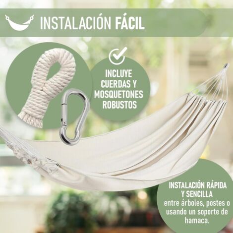 Sac à Pinces SimplySmooth XL - 50 Pinces En Bois Incluses, 100% Coton, Mousquetons Extra-larges