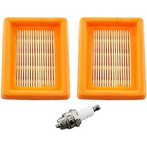 Filtre à air Bougie dallumage pour Stihl FS120 FS200 FS250 FS300 FS350 FS400 FS450 FS480 BT120 BT121 BT130 Débroussailleuse  4134 141 0300